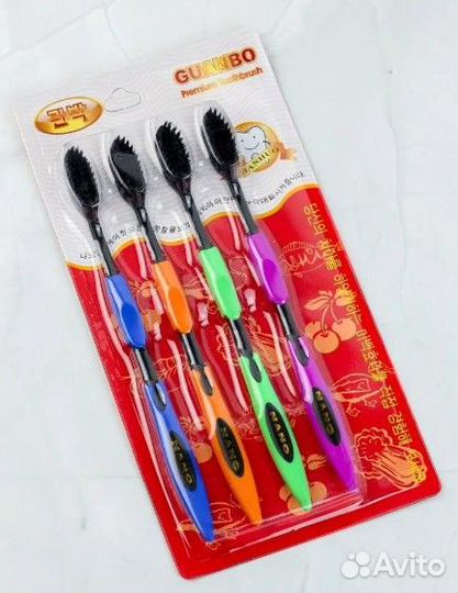 Бамбуковые бактерицидные зубные щетки Nano