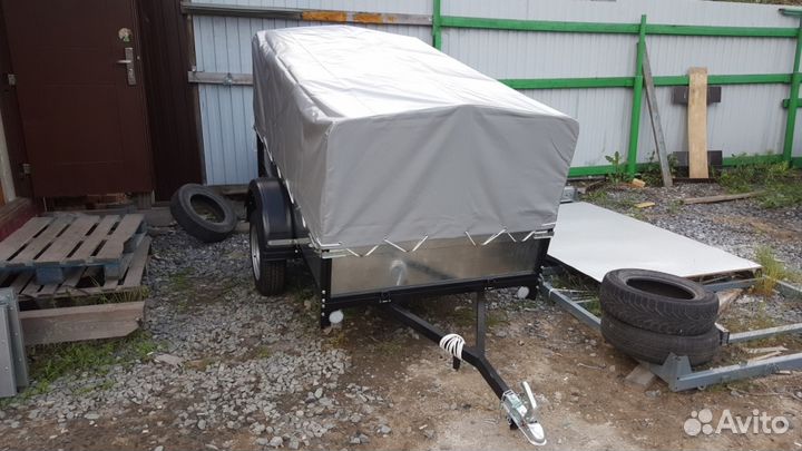 Прицеп легковой Б-2 с высоким тентом 100