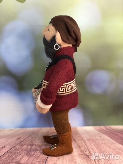 Пират. Интерьерная скульптура из шерсти