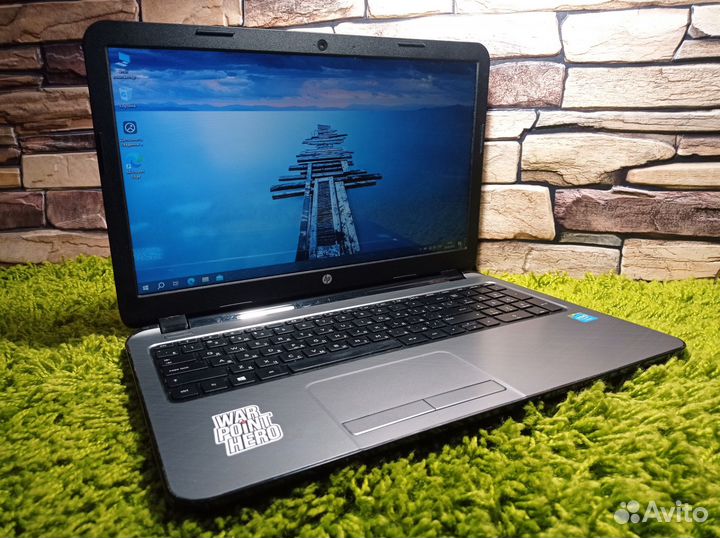 Ноутбук HP в идеале intel 8Gb 256Gb SSD экран 15