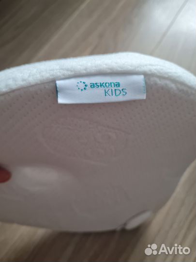 Подушка ортопедическая askona kids новорожденных