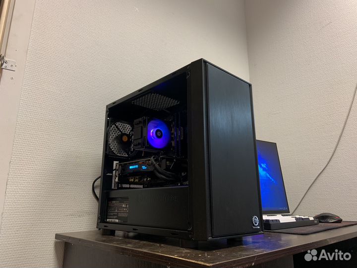 Игровой пк Ryzen 5 2600/RX590-8Gb/Озу 16Gb/SSD240