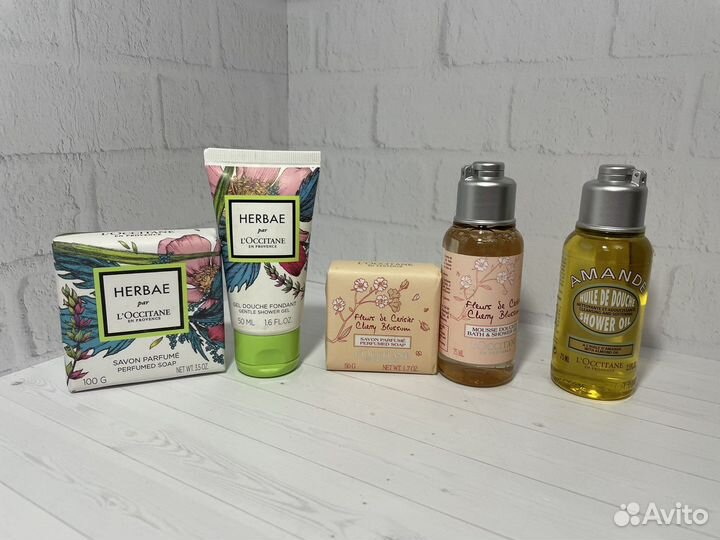 Loccitane Локситан бальзам для губ мыло гель масло
