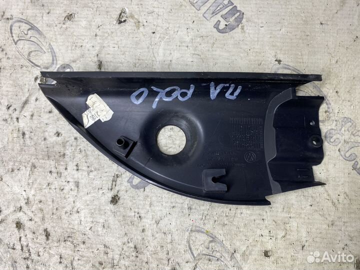 Крышка зеркала volkswagen poloседан 2019