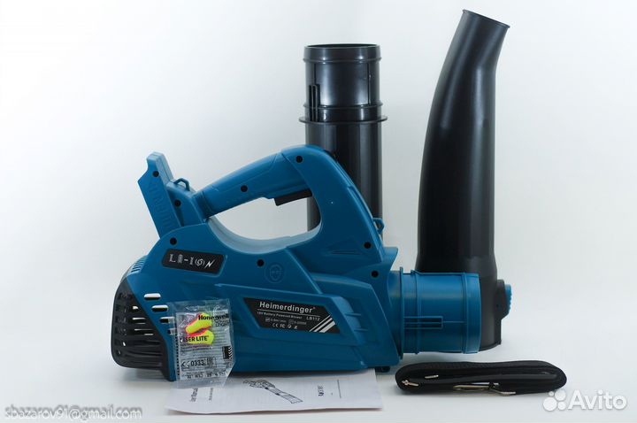 Воздуходувка аккумуляторная Heimerdinger LB112