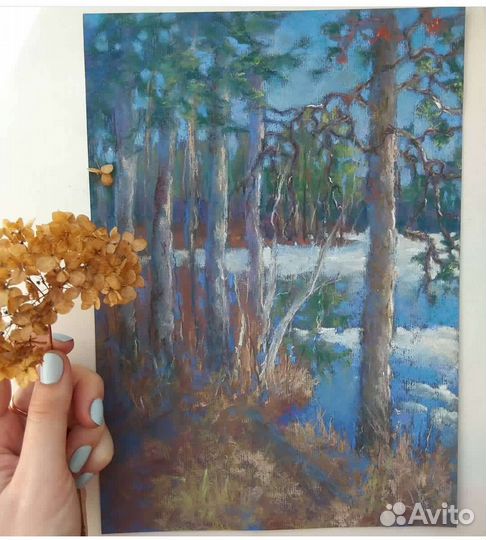 Картины пастелью