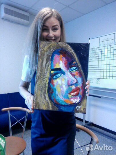 Картина маслом на холсте