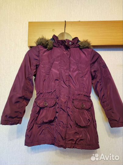 Куртка утепленная рост 128+