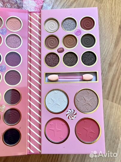 Палитра теней детская косметика 68цв