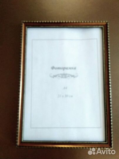Фоторамка А4 для фото сертификата грамоты диплома