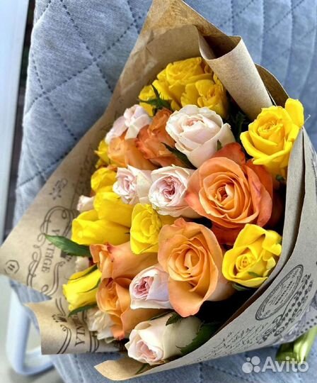 Букет розы цветы