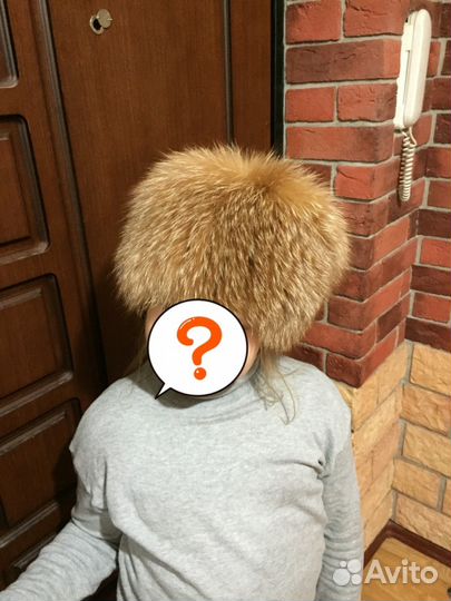 Шапка натуральный мех