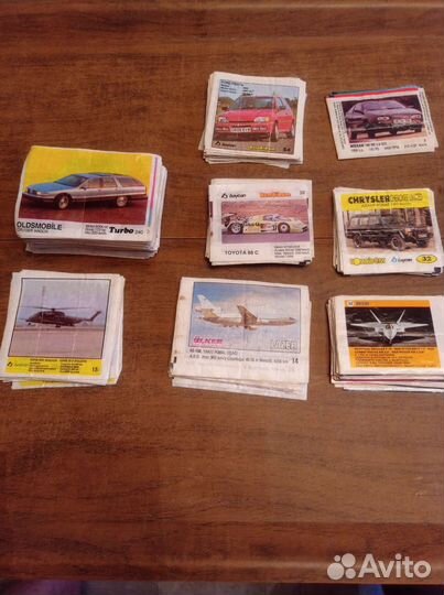 Вкладыши от жвачек