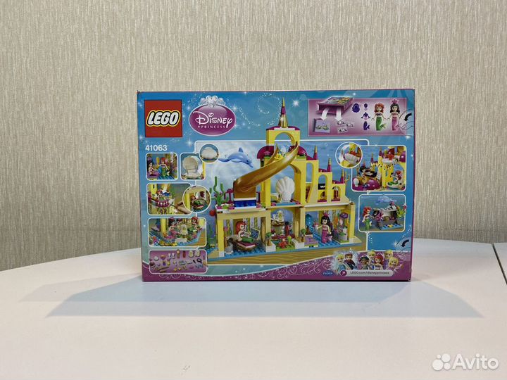 Lego disney princess 41063 подводный дворец ариэль