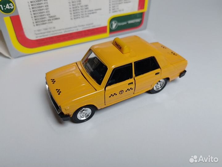Ваз 2105 такси 1:43