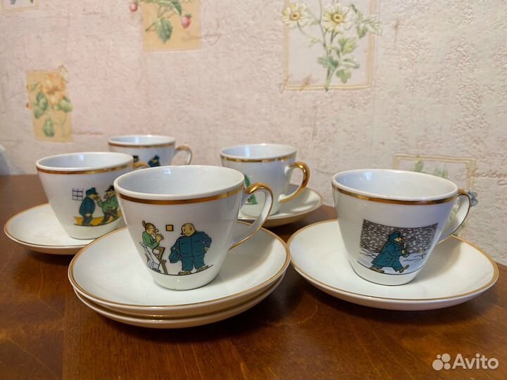 Кофейный сервиз - фарфор Чехии