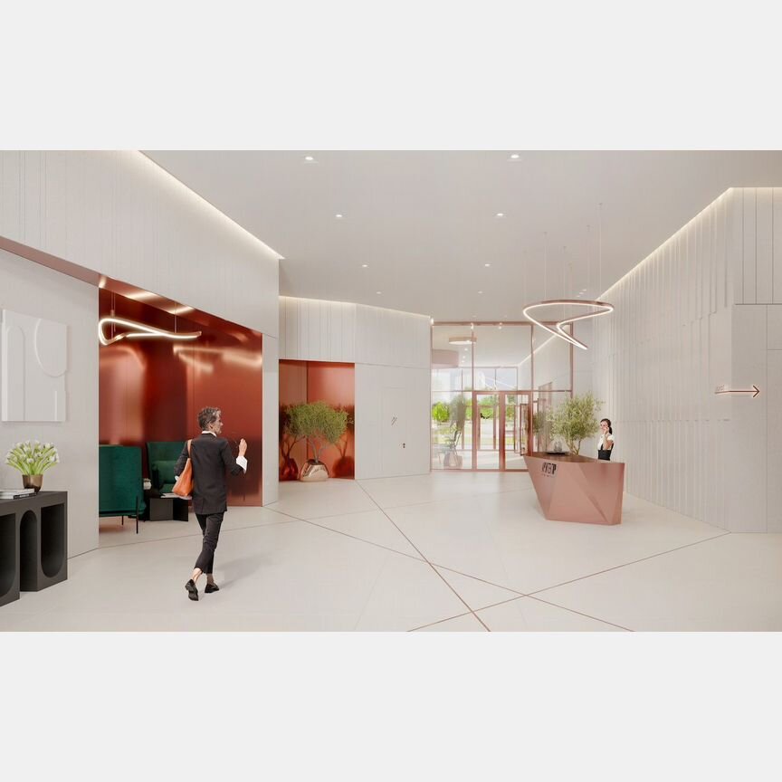 1-к. квартира, 43,3 м², 46/50 эт.