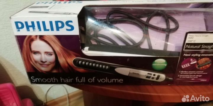 Выпрямитель для волос philips