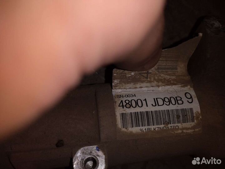 Рулевая рейка nissan