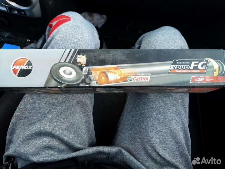 Амортизаторы газовые fenox для fiat punto