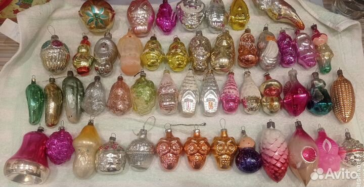 Елочные игрушки СССР