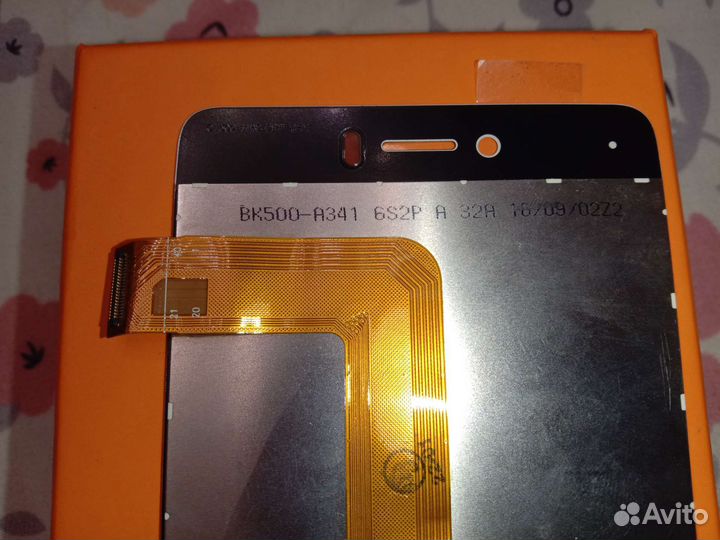 Экран Bq Aquaris U Plus в сборе(дисплей с тачскрин