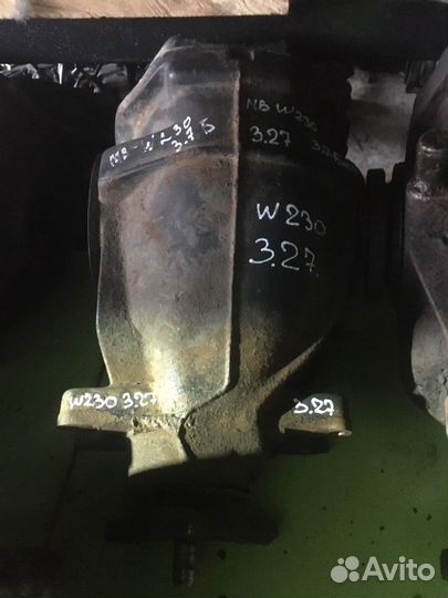 Редуктор заднего моста мерседес