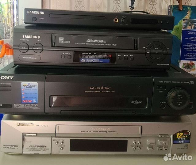 Видеомагнитофон hi-fi stereo panasonic