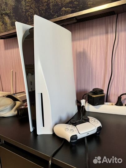 Sony playstation 5 ps5 с дисководом с играми