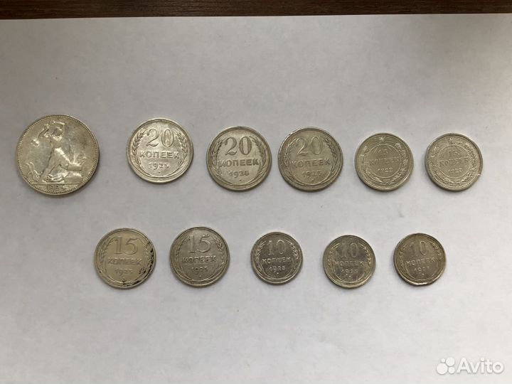 Советский билон 1921-1934