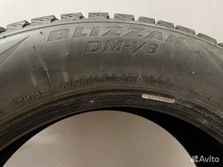 Bridgestone Blizzak DM-V3 225/60 R18 100S