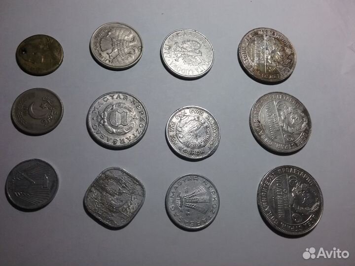 Монеты СССР, России, иностранные