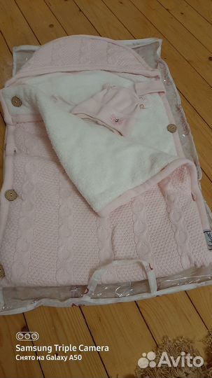 Конверт на выписку для девочки