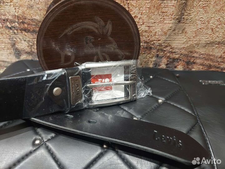 Ремень Levi's натуральная кожа