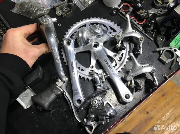 Campagnolo centaur shimano 105 dura ace ultegra