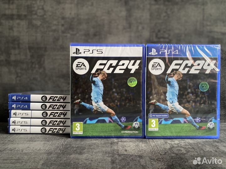 Ea fc 24 ps5/ps4 диск