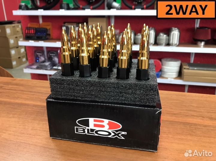 Гайки колесные пули Bullet nut M12*1.5