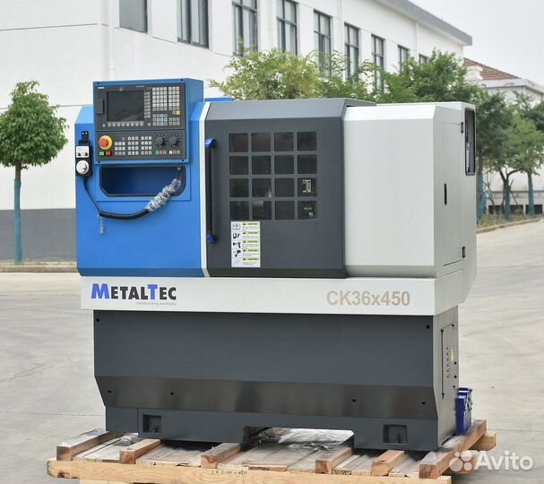 Токарный станок с чпу MetalTec CK 36x450