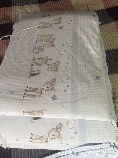 Бортики в детскую кроватку