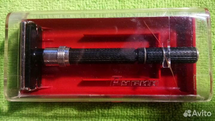 Бритвенный станок СССР рубин