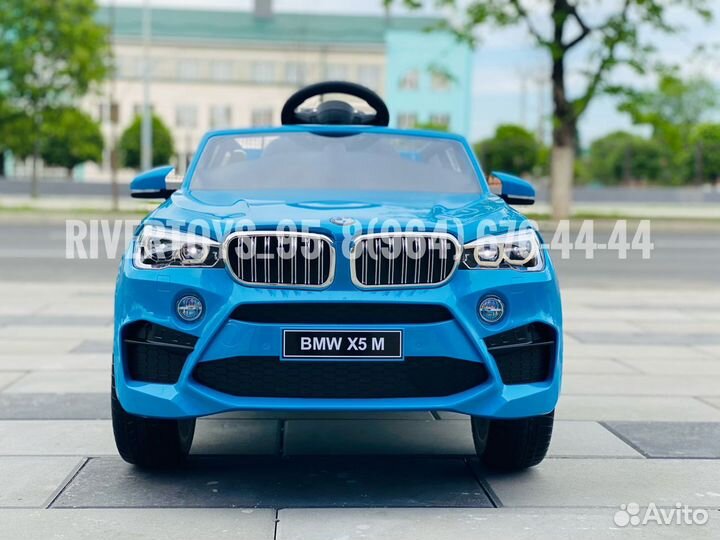 Электромобиль, детские машинки BMW X5M детский