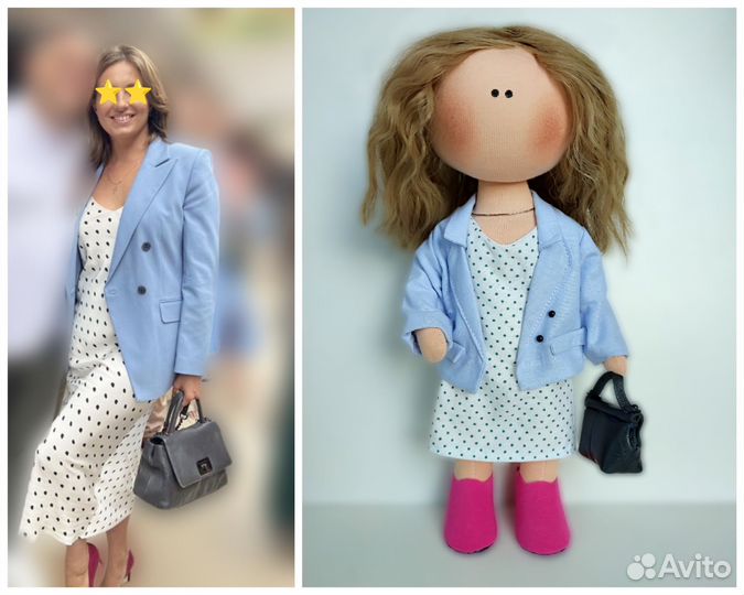 Интерьерная Кукла ручной работы