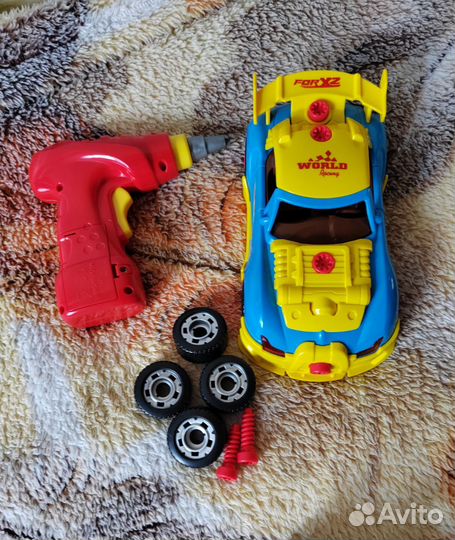 Машинки-конструкторы пакетом