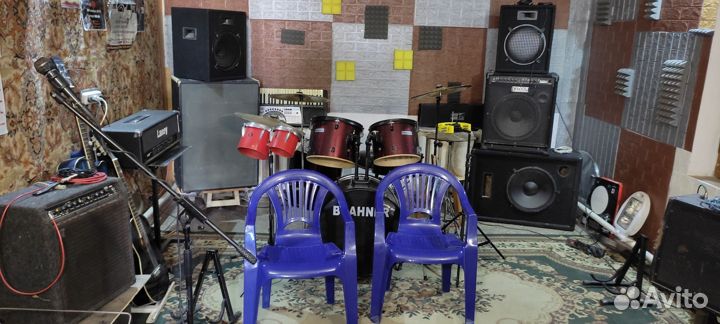 Музыкальная студия с хорошим звуком