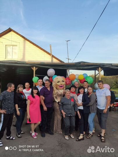 Ростовая кукла, Шуточный стриптиз