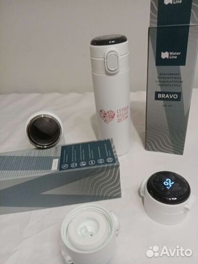 Вакуумная термокружка с индикатором 400 мл