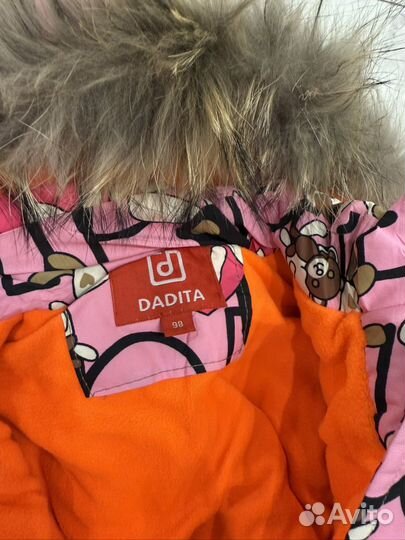 Комбинезон зимний для девочки 98