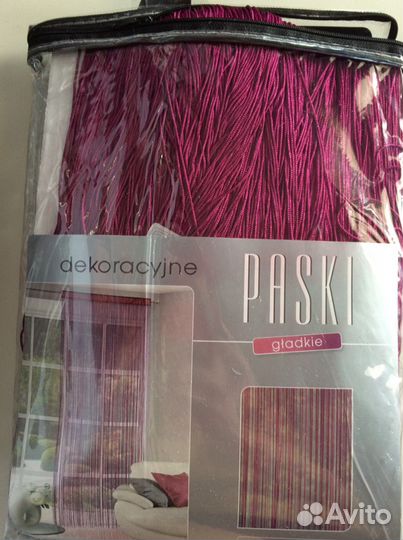 Штора нитяная р.90*200 Польша