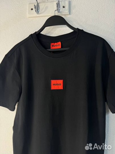 Футболка Hugo Boss темная LUX