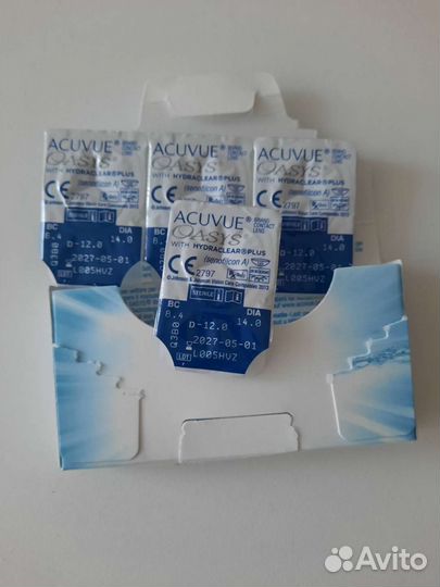 Линзы контактные